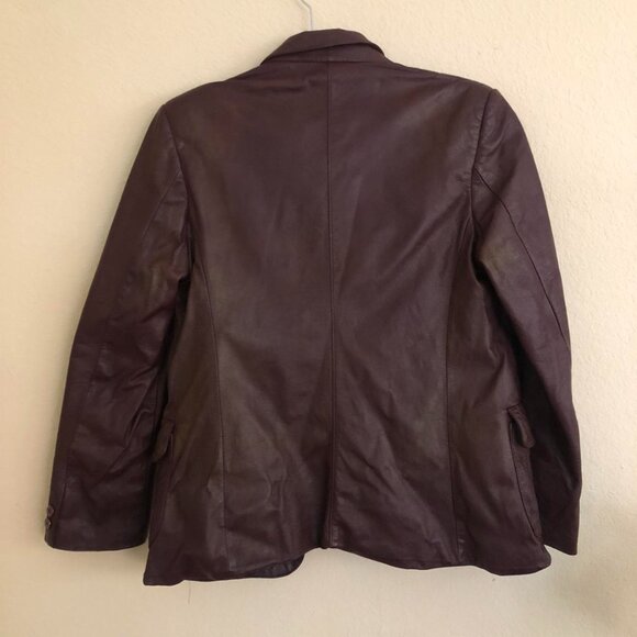 American Vintage Women's Burgundy Jacket - Picture 2 of 4